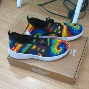 Women's take a walk size 7 tie dye sneakers
